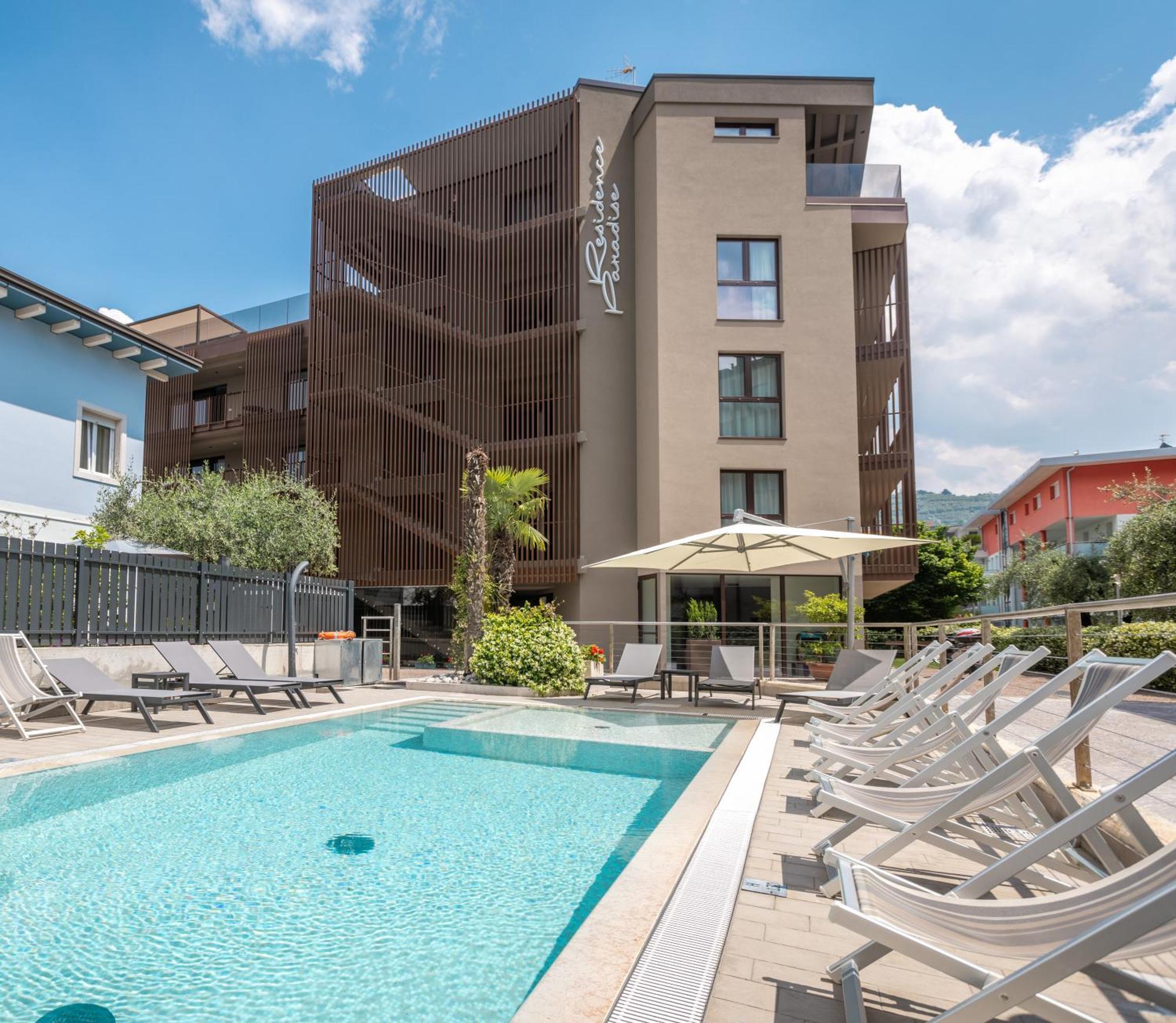 Residence Paradise Riva del Garda Exterior foto